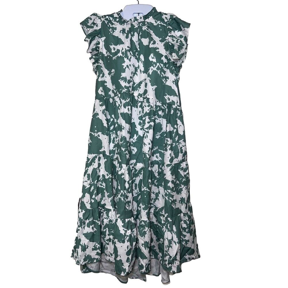 Pinch Green and White Floral Dress